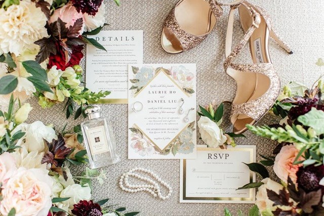 Laurie and Dan's Rustic Wedding at the Historic Burroughes