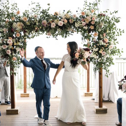 Shangri-La Hotel, Toronto featured in Melissa and Michael’s Mid-Summer Wedding at Palais Royale