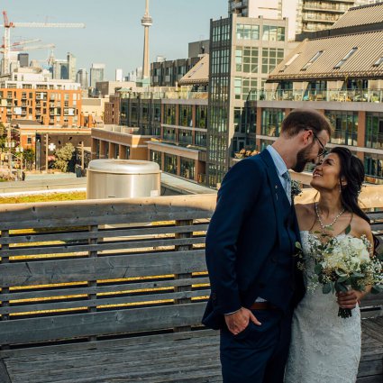 Boakview Photography featured in Vanessa and Jeff’s Intimate Wedding at the Gladstone Hotel