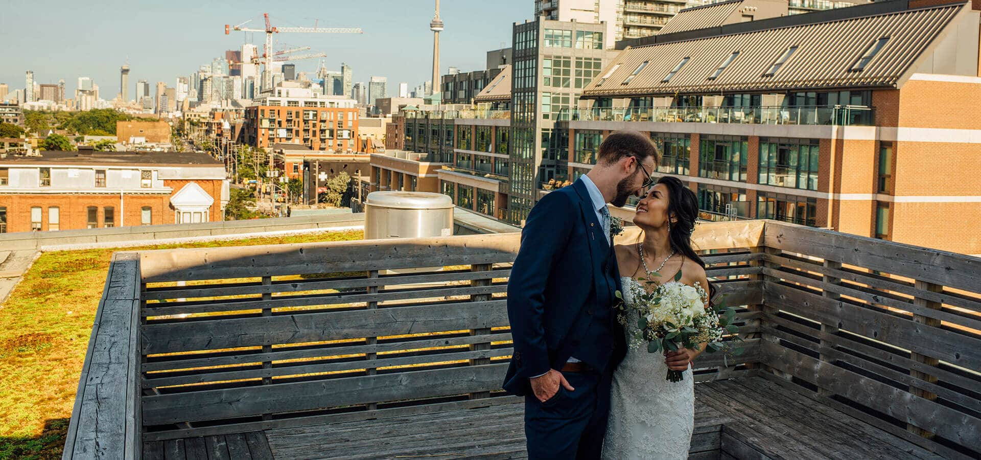 Hero image for Vanessa and Jeff’s Intimate Wedding at the Gladstone Hotel