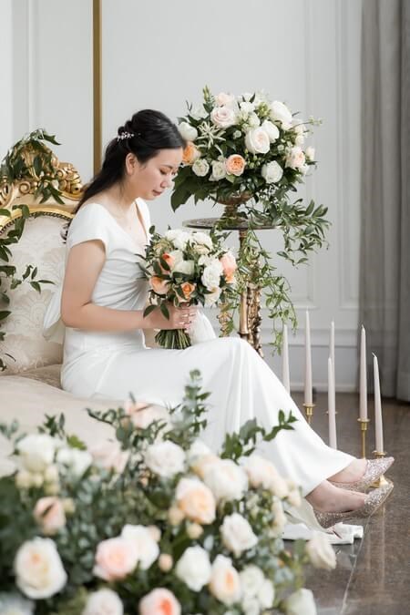 Xia and Weiqi's Super Intimate Wedding at the Elegant Estates of Sunnybrook
