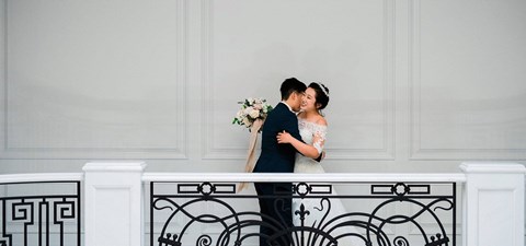 Emma and Xi's Intimate Affair at a Beautiful Private Residence on Toronto's Bridle Path
