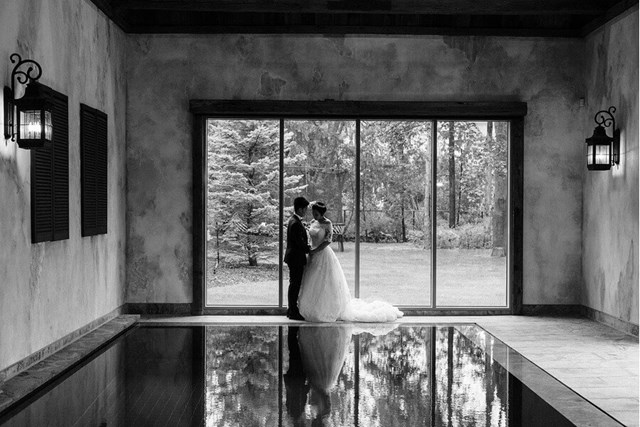 Emma and Xi's Intimate Affair at a Beautiful Private Residence on Toronto's Bridle Path