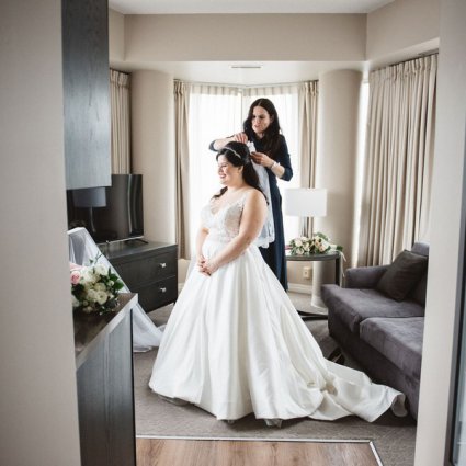 Koko + Co featured in Sophia and George’s Elegant Wedding at One King West