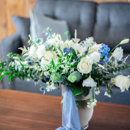 Country Lane Floral Design & Vintage Rentals featured in Styled Shoot: Country Chic Wedding Inspiration at The Barn 1906