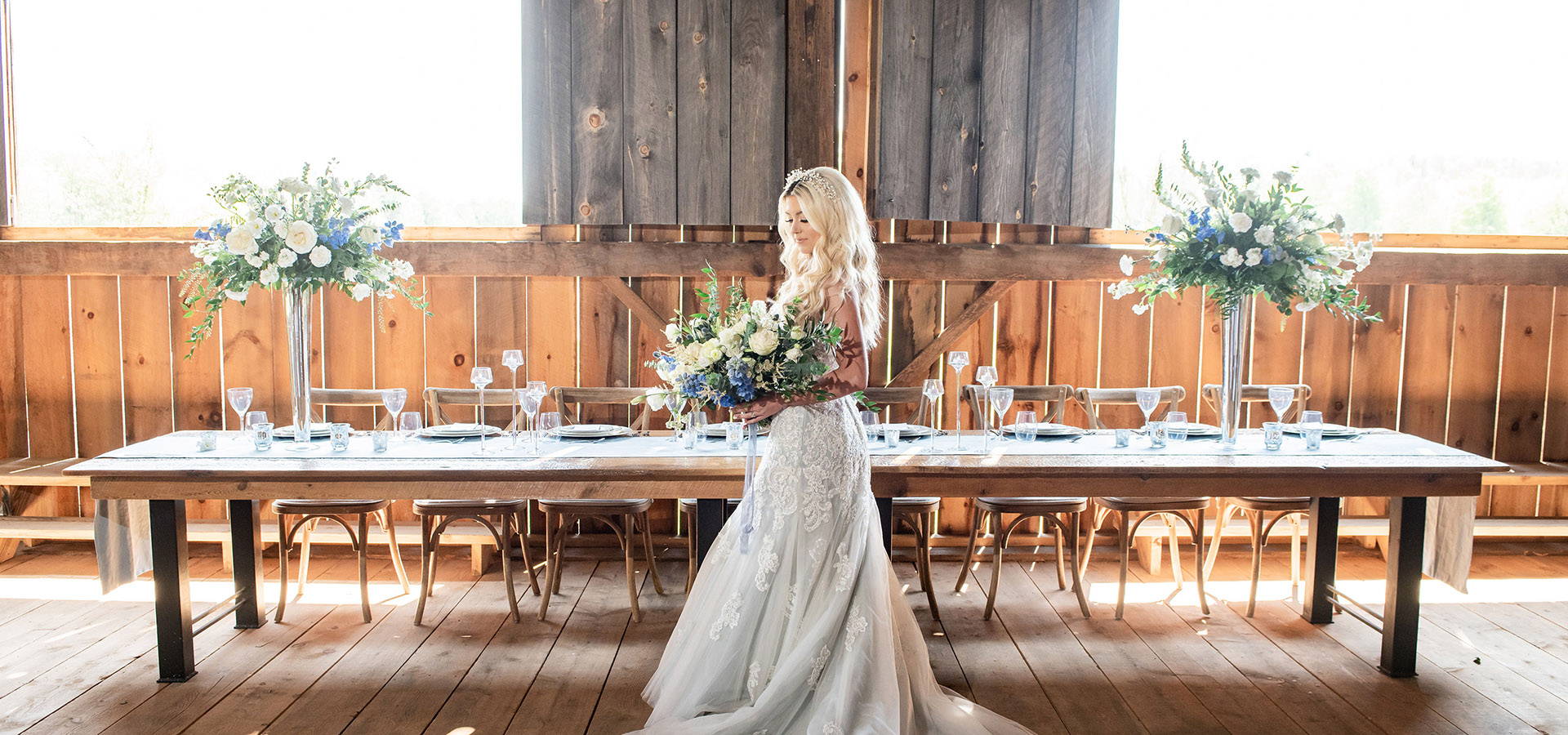 Hero image for Styled Shoot: Country Chic Wedding Inspiration at The Barn 1906