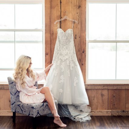 Richmond Hill Bridal Boutique featured in Styled Shoot: Country Chic Wedding Inspiration at The Barn 1906