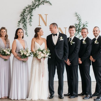 Susan Murray International featured in Nerissa and Neil’s Urban Downtown Wedding at Airship37