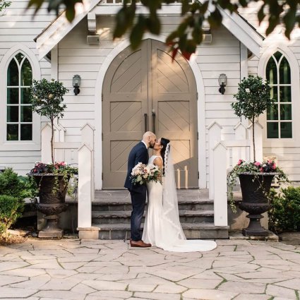 Loversland featured in Megan and Aaron’s Boho Chic Wedding at The Doctor’s House