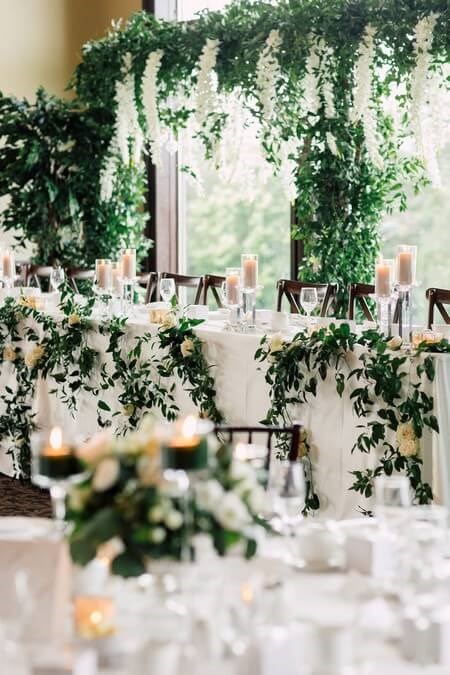 Rebecca and Matthew's Romantic Garden Style Wedding at Deer Creek