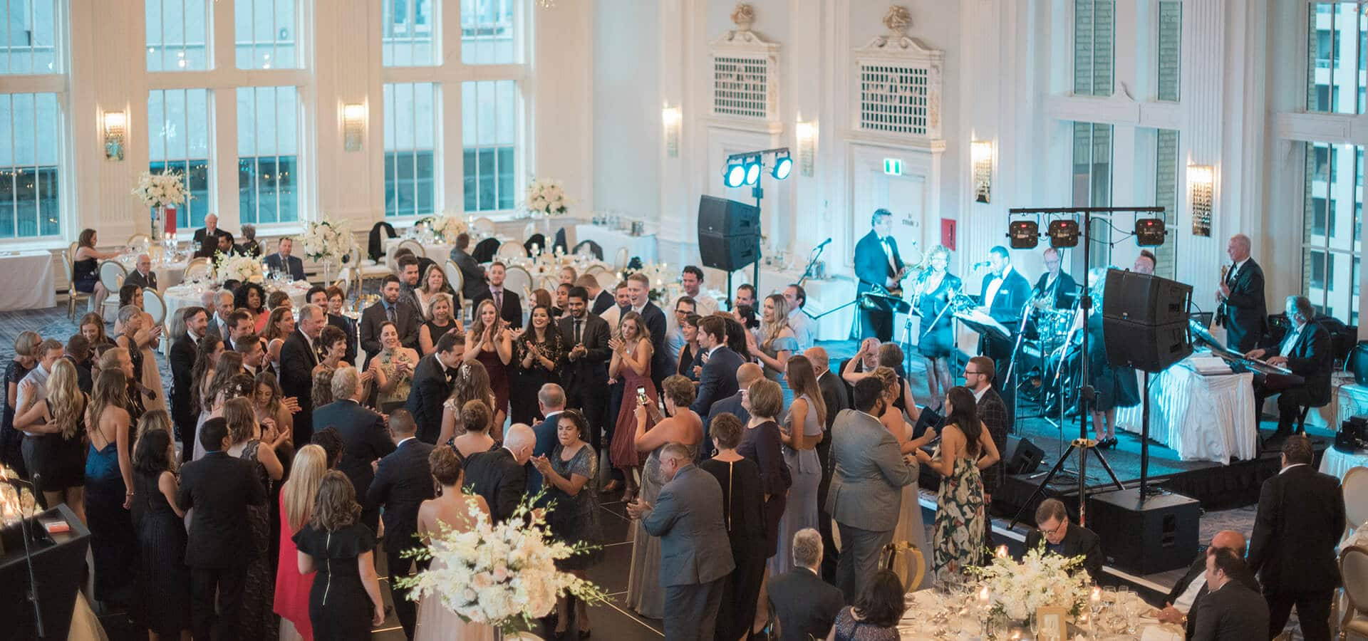 Hero image for 5 Ways to Make Your Large Wedding Celebration Feel Intimate