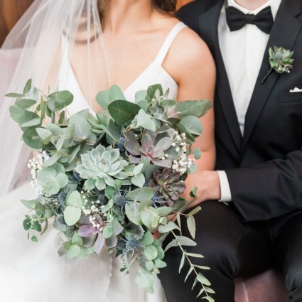 Cool, Green & Shady featured in Alexandra and Anthony’s Timelessly Elegant Four Season’s Hote…