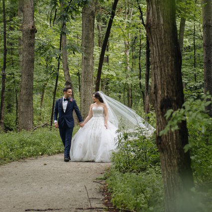 Majestic Limo Services featured in Joanna and Giampiero’s Elegant Wedding at The Royalton