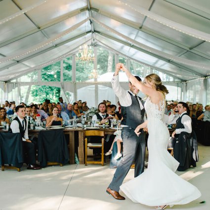 Don Campbell Music featured in Courtney and Lucas’ Gorgeous Farm Wedding at Northbrook Farm