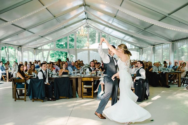 Courtney and Lucas' Gorgeous Farm Wedding at Northbrook Farm
