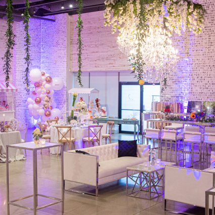 Chair Decor featured in A Stunning Wedding Open House at W Event Boutique