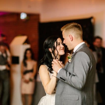 Impact DJ featured in Ashley and Keaton’s Romantic Wedding at the Broadview Hotel