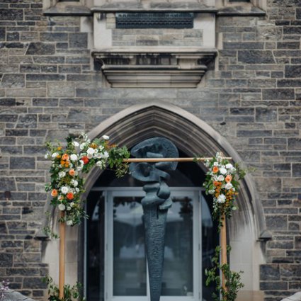 Coriander Girl featured in Shelby and Sean Say “I Do” at Toronto’s Stunning Hart House