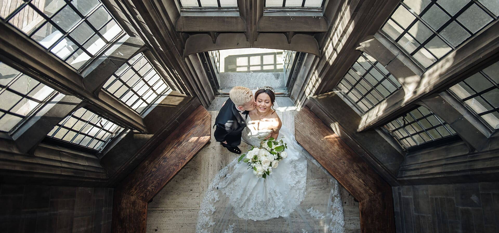 Hero image for Shelby and Sean Say “I Do” at Toronto’s Stunning Hart House