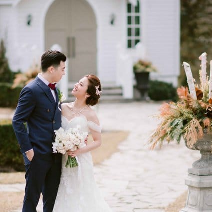 DFD Event Solutions featured in Tina and Mike’s Oh-So Romantic Wedding at the Doctor’s House