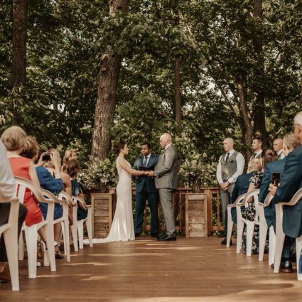 Weddings By Wayde featured in Sarah and Ross’ Darling Wedding at the Glenerin Inn & Spa
