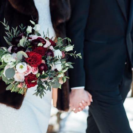 Boakview Photography featured in Susan and Robert’s Elegant Winter Wedding at Chateau Le Parc