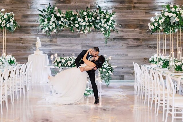 Marina and Ramy's Lush Wedding at Eglinton West Gallery