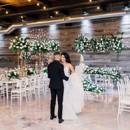 Petals & Pearls featured in Marina and Ramy’s Lush Wedding at Eglinton West Gallery