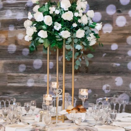 Table Tales featured in Marina and Ramy’s Lush Wedding at Eglinton West Gallery