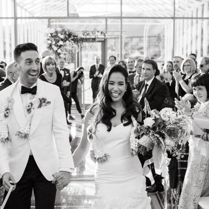 Thumbnail for Anita and Corey’s Classic White Wedding at Toronto’s Hotel X
