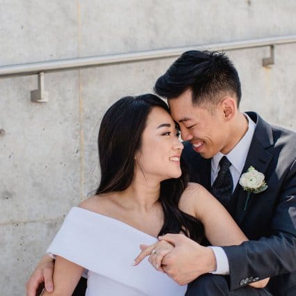 Thumbnail for Emily and Mark’s Sweet Doctor’s House Wedding