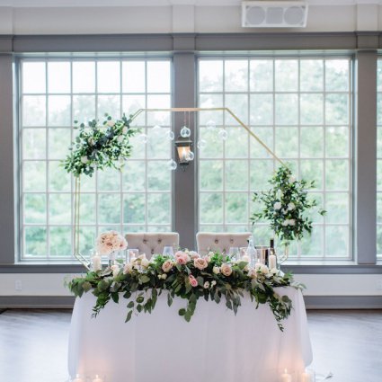 A Lavish Affair featured in Emily and Mark’s Sweet Doctor’s House Wedding