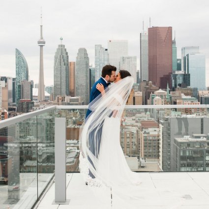 The Globe and Mail Centre featured in 12 Outdoor Wedding Venues with Gorgeous Views