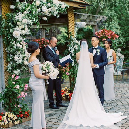 Wedding Heaven featured in Sonia and Chris Say “I Do” at the Organic Madison Greenhouse