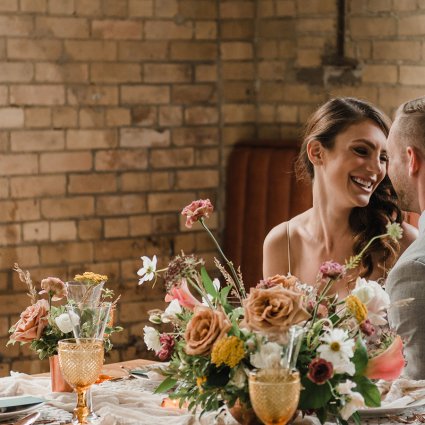 The Loft Urban Salon featured in A Rustic-Chic Style Shoot Turned Intimate Elopement at Balzac…