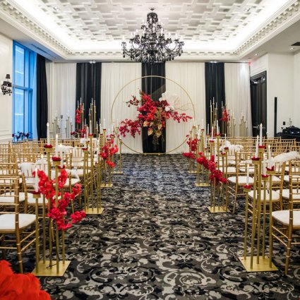 Fleur Weddings featured in Jenny and David’s “Old Shanghai” Themed Wedding at the St. Regis