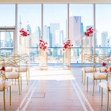 The Globe and Mail Centre featured in Love by Lynzie Presents: A Romantic Valentine’s Day Pop-Up Ch…