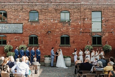 Cammie and Ryan's Romantic Summer Wedding at Archeo