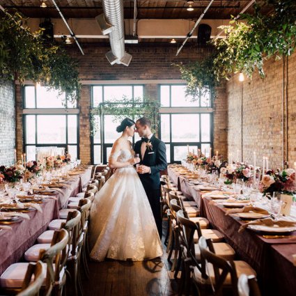 The Burroughes featured in Christine and Noah’s Romantic Toronto Wedding at the Burroughes