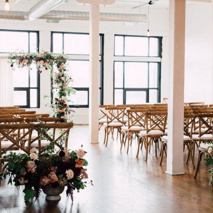 Shaw Events featured in Christine and Noah’s Romantic Toronto Wedding at the Burroughes