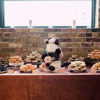 The Plump Strawberry featured in Christine and Noah’s Romantic Toronto Wedding at the Burroughes