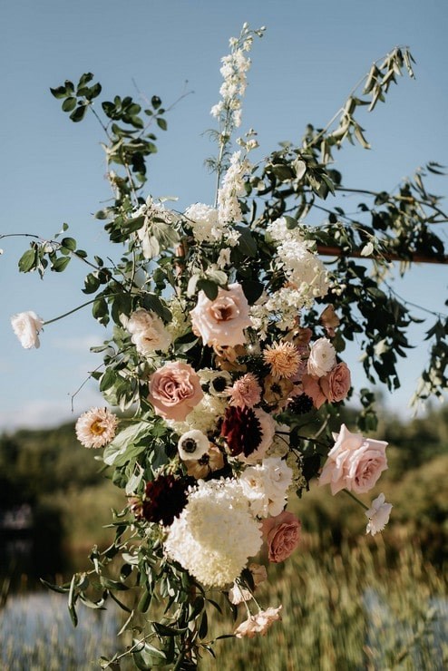 Leslie and Damien's Rustic-Chic Wedding at Evergreen Brick Works
