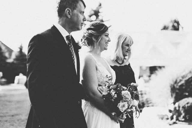 Jenna and Trevor's Gorgeous Backyard Wedding