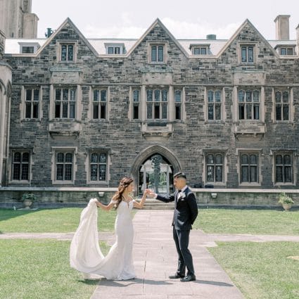 Malaparte - Oliver & Bonacini featured in Shelly and Pete’s Sweet Wedding at Malaparte