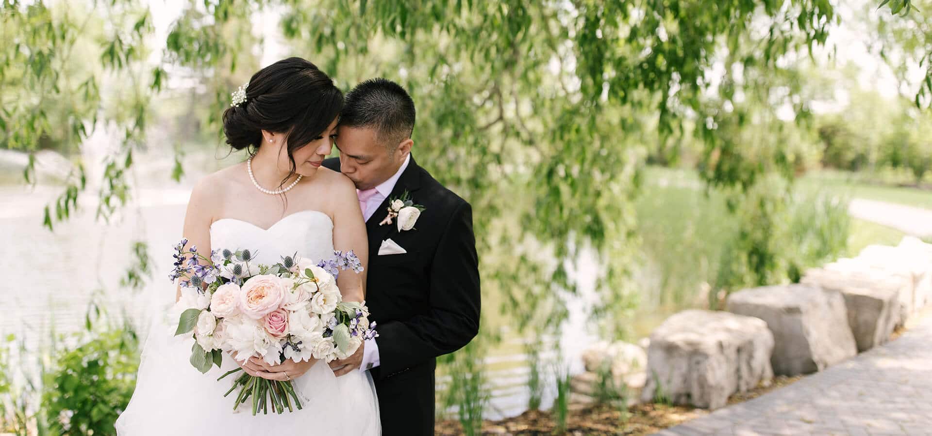 Hero image for Yar Ting and Carlson’s Beautiful Arlington Estate Wedding