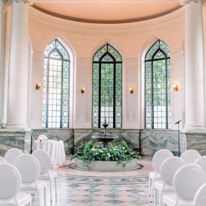 Moonlit Events Co. featured in A Tale as Old as Time: Olivia and Nick’s Wedding at Casa Loma