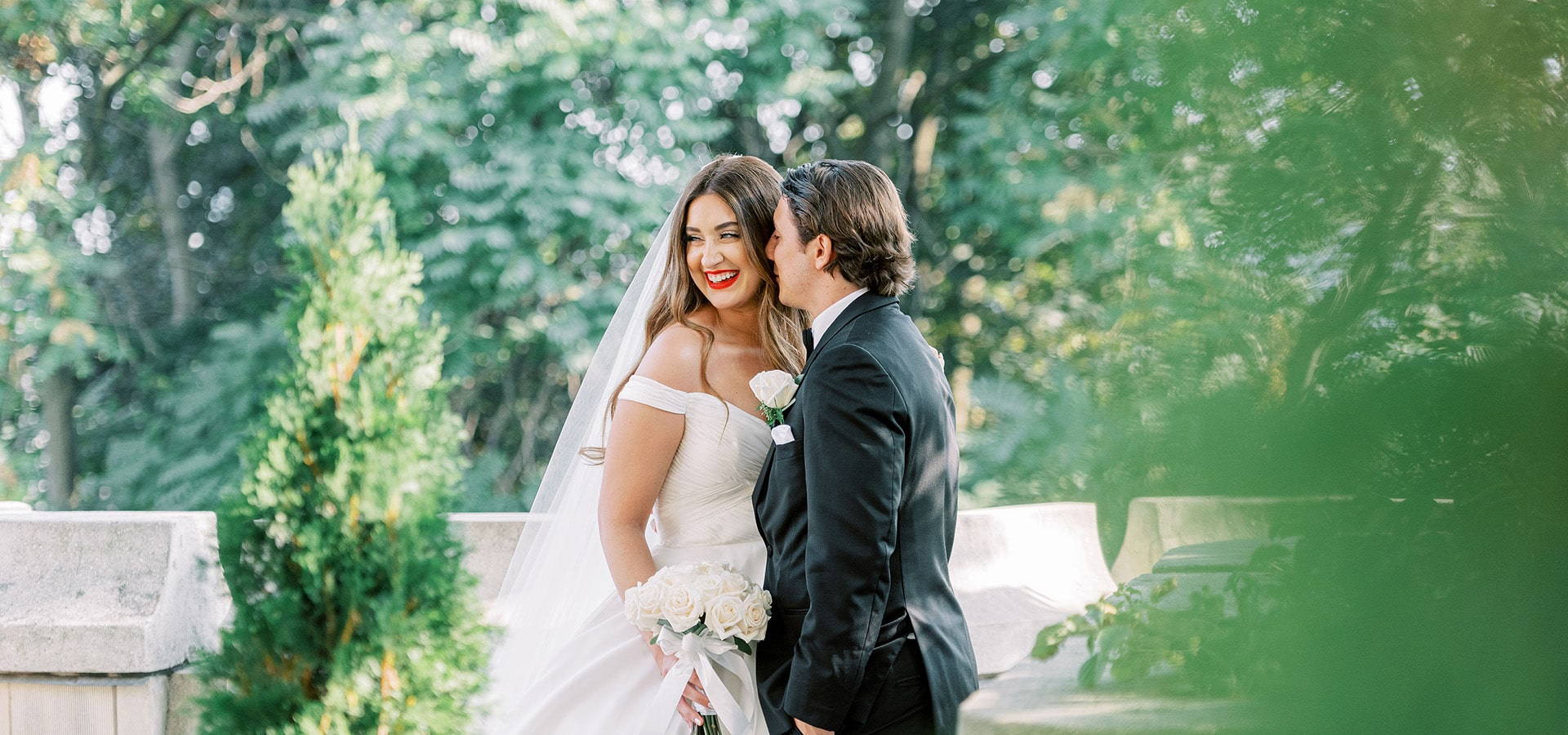 Hero image for A Tale as Old as Time: Olivia and Nick’s Wedding at Casa Loma