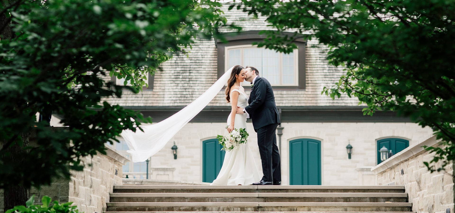 Hero image for Sarah and Damian’s European Style Wedding at Magna Golf Club