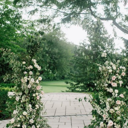 Blush and Bloom featured in Sarah and Damian’s European Style Wedding at Magna Golf Club