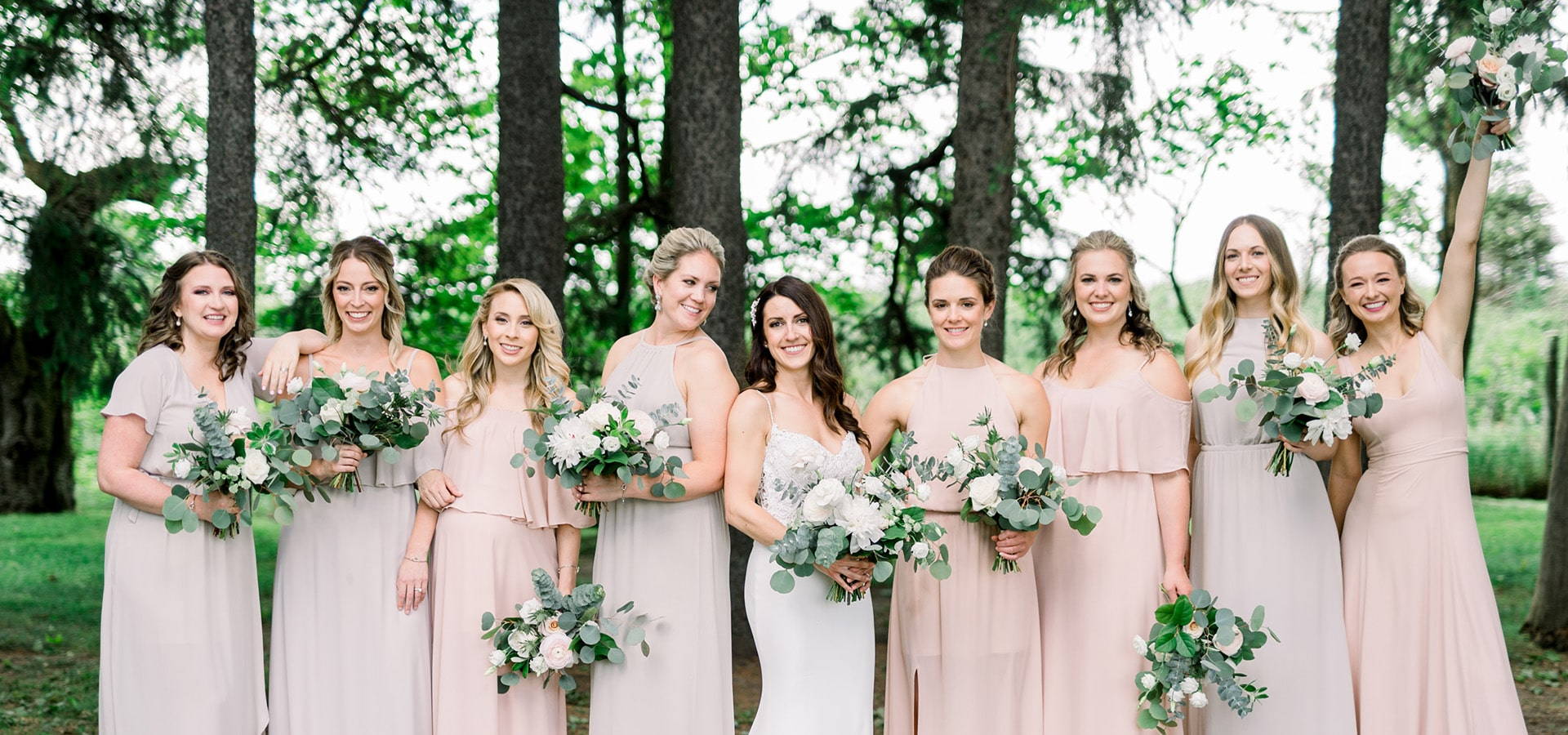 Hero image for Jen and Corey’s Utterly Romantic Nuptials at Cambium Farms